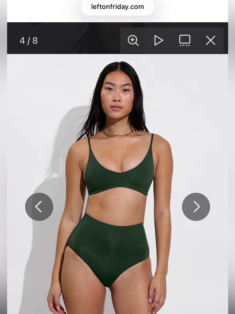 Left on Friday 💚 size L hi tide 💚swim bottoms ✨EUC